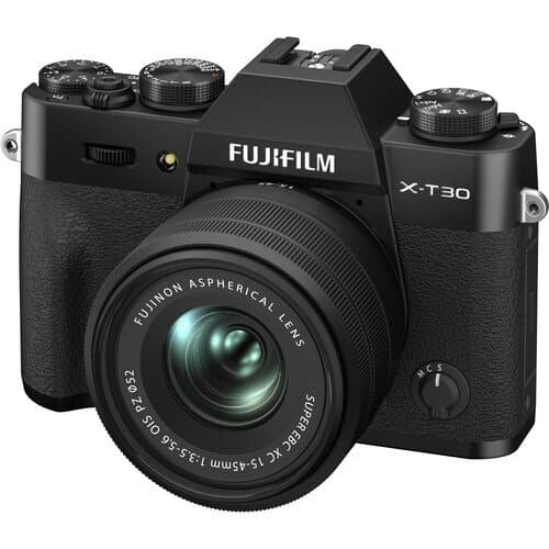 Фотоаппарат Fujifilm X-T30 II kit 15-45mm, чёрный (Меню на русском языке)