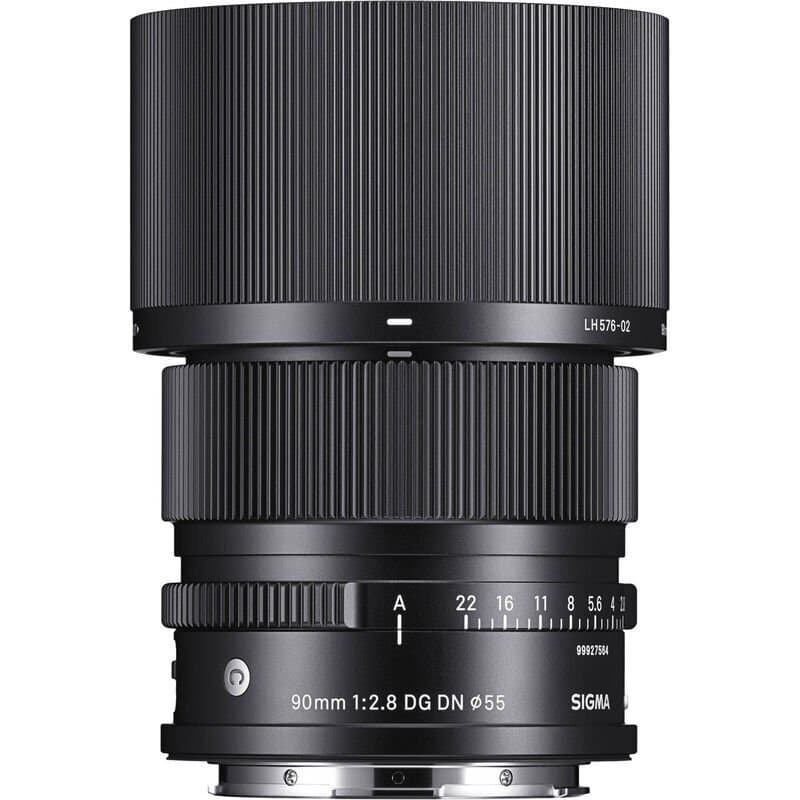 Объектив Sigma AF 90mm F/2.8 DG DN Contemporary Sony E, чёрный