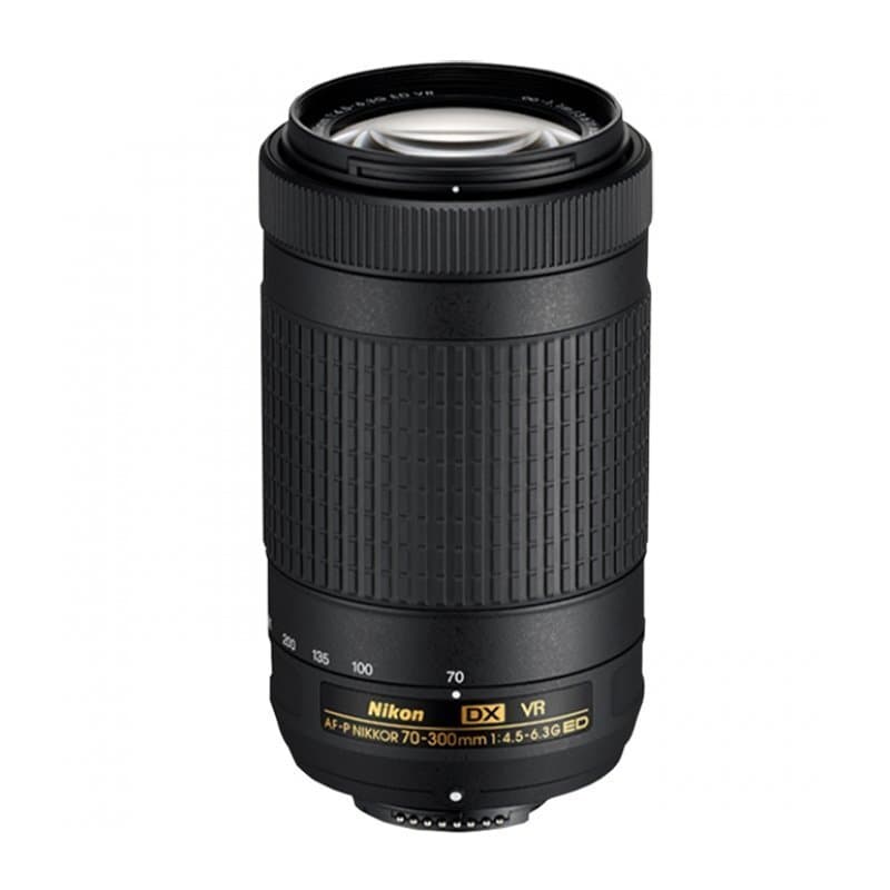 Объектив Nikon AF-P DX NIKKOR 70-300mm f/4.5-6.3G ED VR, чёрный