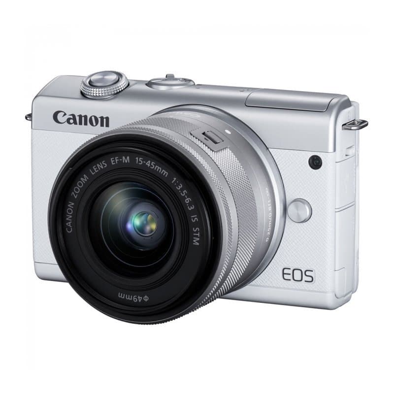 Фотоаппарат Canon EOS M200 Kit EF-M 15-45mm f/3.5-6.3 IS STM, белый