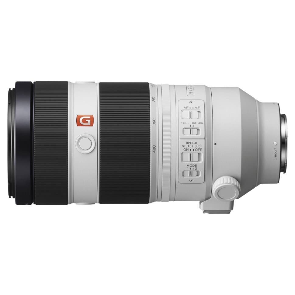 Объектив Sony FE 100-400mm F4.5-5.6 GM OSS, белый