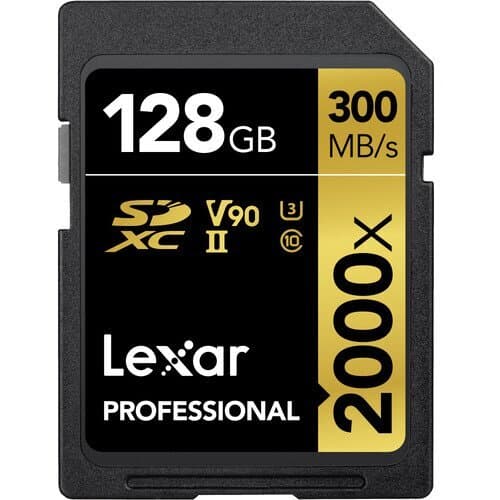 Lexar Professional 2000x SDXC UHS-II 128GB