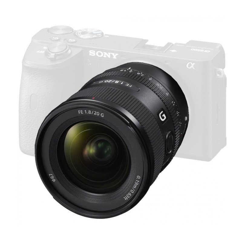 Объектив Sony FE 20mm f/1.8 G, чёрный