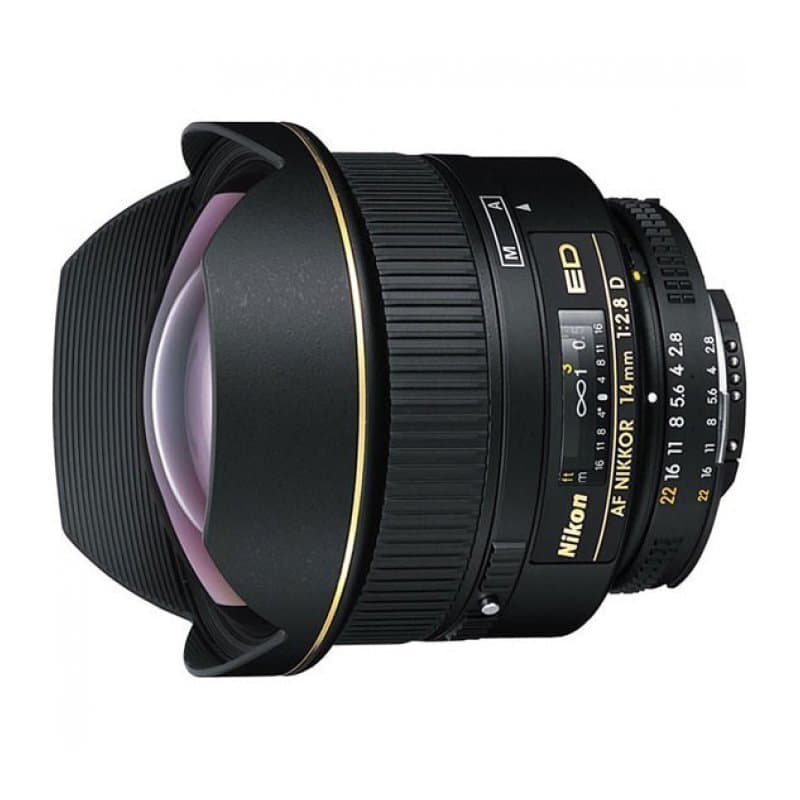 Объектив Nikon NIKKOR AF 14mm f/2.8D ED, чёрный