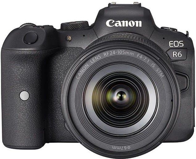 Фотоаппарат Canon EOS R6 Kit RF 24-105mm f/4.0-7.1 IS STM, чёрный