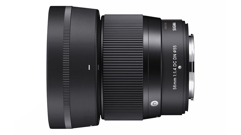 Объектив Sigma AF 56mm f/1.4 DC DN Contemporary for FUJIFILM X, чёрный