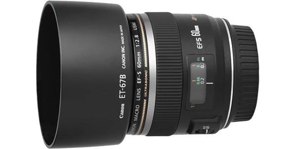 Объектив Canon EF-S 60mm f/2.8 Macro USM, черный