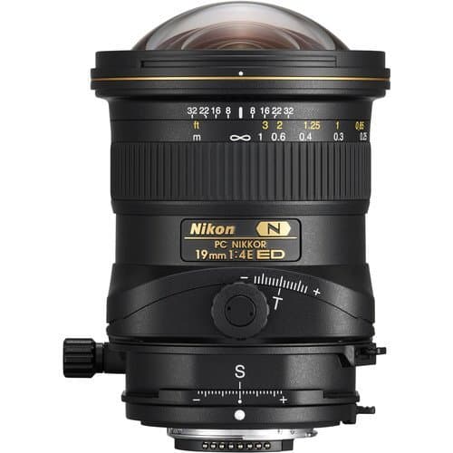 Объектив Nikon PC NIKKOR 19mm f/4E ED Tilt-Shift, чёрный