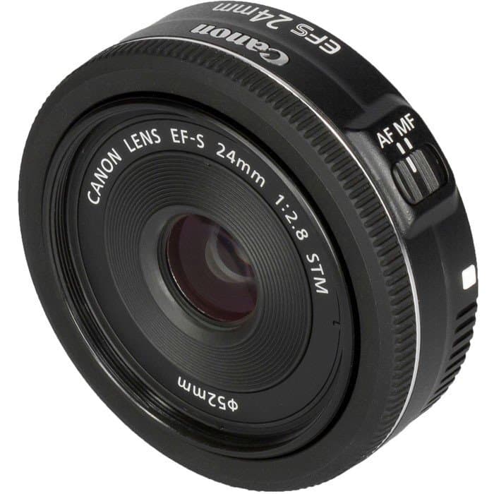 Объектив Canon EF-S 24mm f/2.8 STM, чёрный