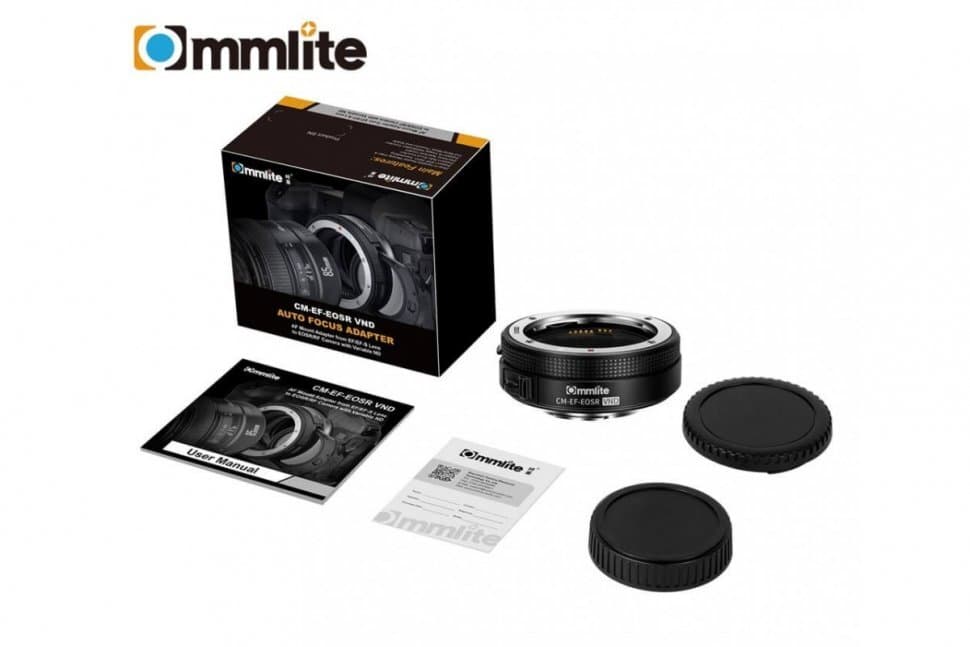 Commlite CM-EF-EOSR VND (Переходное кольцо для EF/EF-S объектив на EOSR/RF с Variable ND фильтра)