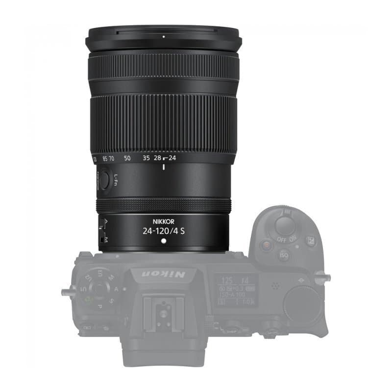 Объектив Nikon NIKKOR Z 24-120mm f/4 S, чёрный