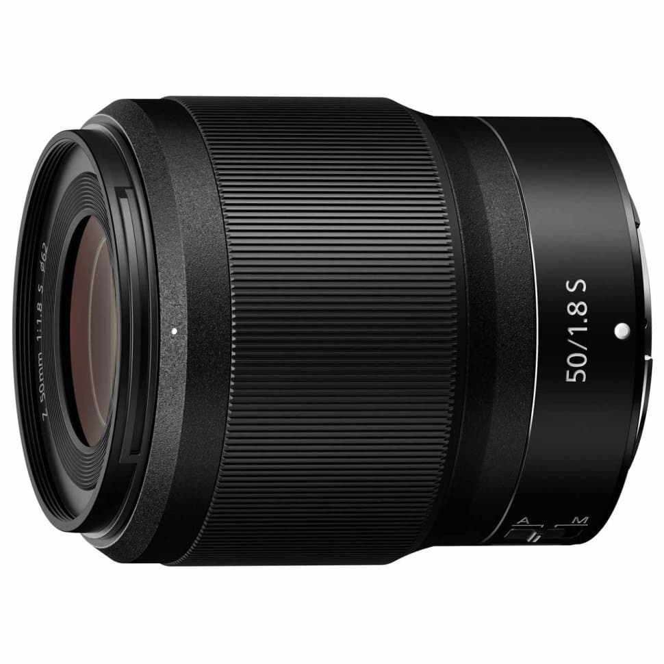 Объектив Nikon Z 50mm f/1.8 S, чёрный