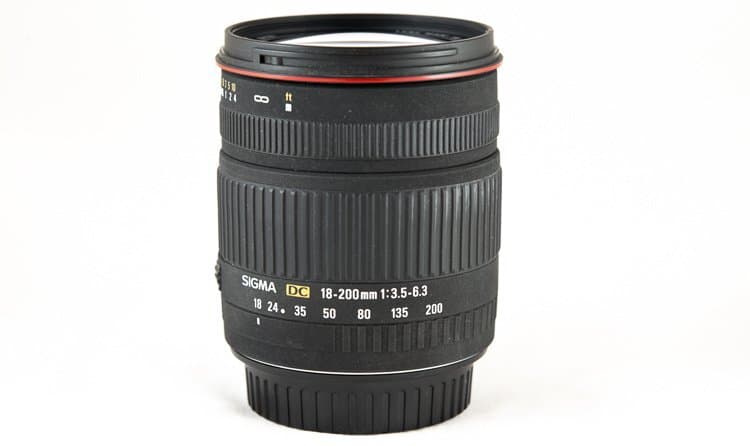 Объектив Sigma 18-200mm f/3.5-6.3 II DC OS HSM for Nikon F, чёрный