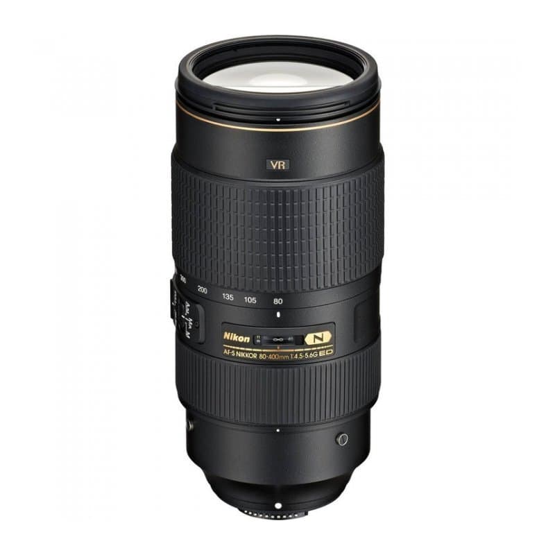Объектив Nikon AF-S NIKKOR 80-400mm f/4.5-5.6G ED VR, чёрный
