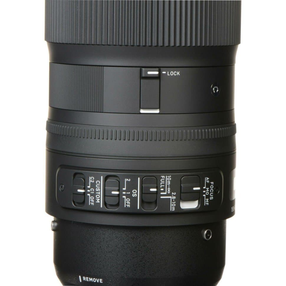 Объектив Sigma AF 150-600mm f/5-6.3 DG OS HSM Contemporary Nikon F, чёрный
