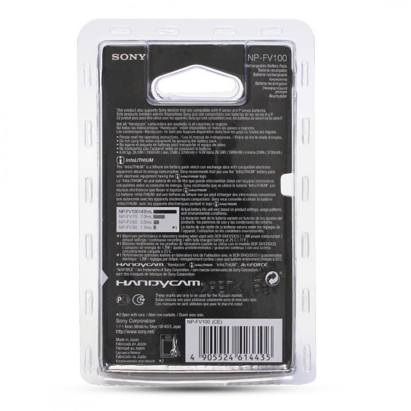 Sony NP-FV100