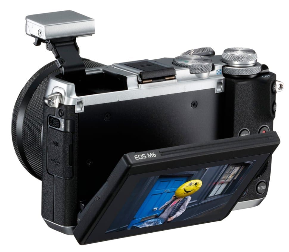 Фотоаппарат Canon EOS M6 MKII + 15-45mm f/3.5-6.3 IS STM Silver