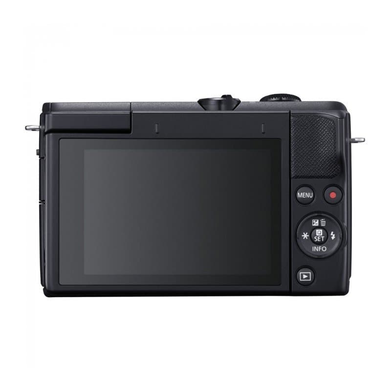 Фотоаппарат Canon EOS M200 Kit EF-M 15-45mm f/3.5-6.3 IS STM, чёрный