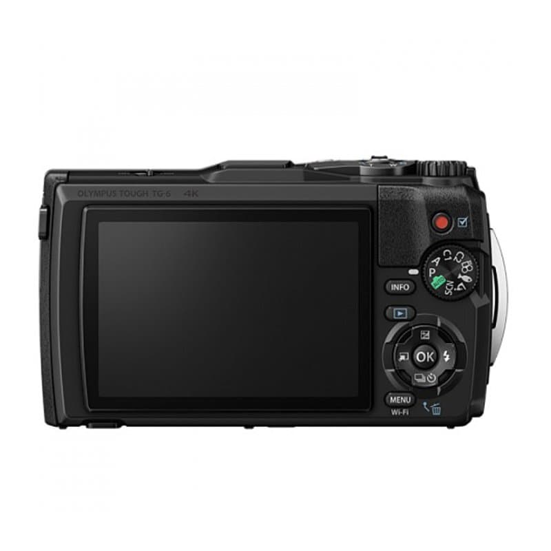 Фотоаппарат Olympus Tough TG-6, черный (Меню на русском языке)