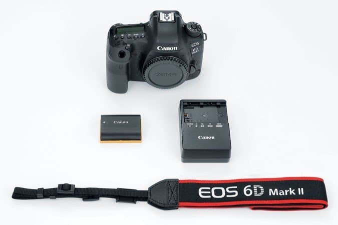 Фотоаппарат Canon EOS 6D Mark II Body, черный