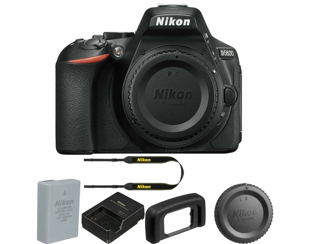 Фотоаппарат Nikon D5600 Body, черный