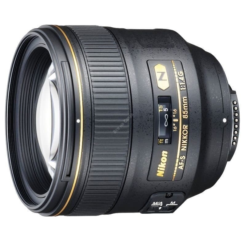 Объектив Nikon AF-S NIKKOR 85mm f/1.4G, чёрный