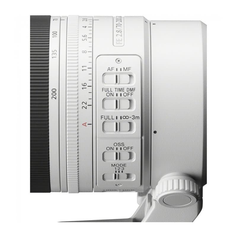 Объектив Sony FE 70-200mm f/2.8 GM OSS II, белый