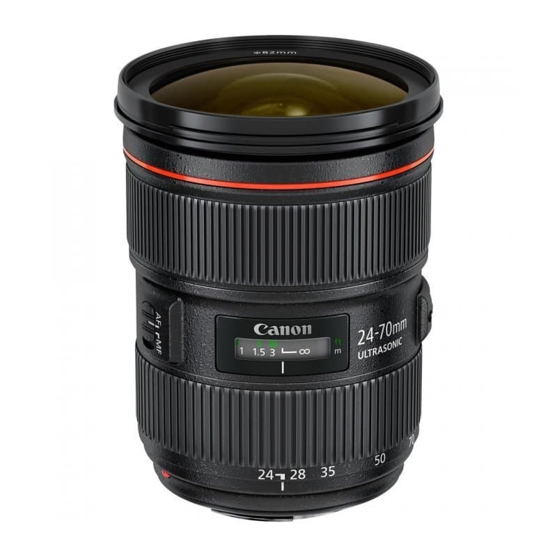 Объектив Canon EF 24-70mm f/2.8L II USM, чёрный