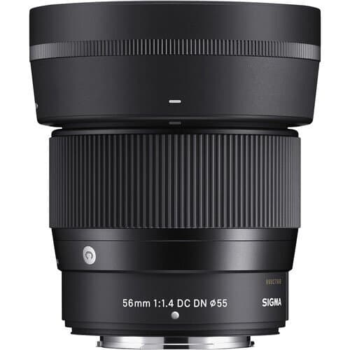 Объектив Sigma AF 56mm f/1.4 DC DN Contemporary for FUJIFILM X, чёрный