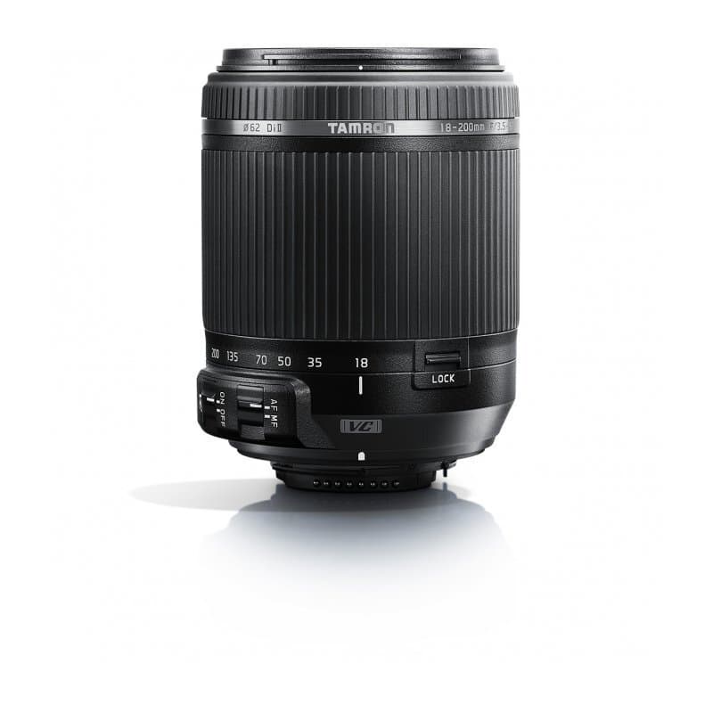 Объектив Tamron 18-200mm f/3.5-6.3 Di II VC Nikon F, чёрный