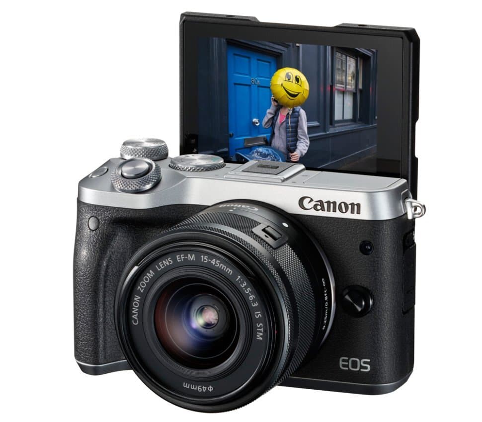 Фотоаппарат Canon EOS M6 MKII + 15-45mm f/3.5-6.3 IS STM Silver