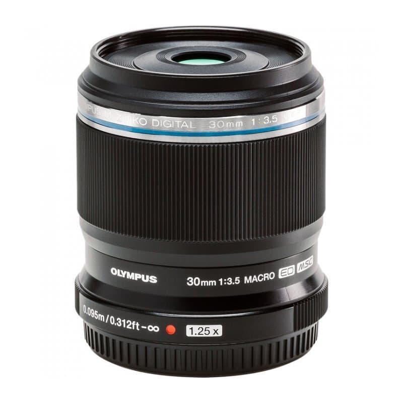 Объектив Olympus M.Zuiko Digital ED 30mm f/3.5 Macro, чёрный
