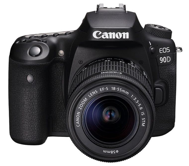 Фотоаппарат Canon EOS 90D Kit 18-55mm f/3.5-5.6 IS STM, чёрный