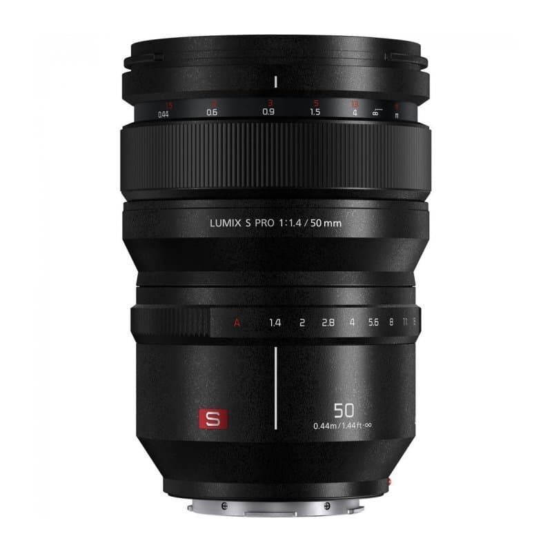 Объектив Panasonic Lumix S PRO 50mm f/1.4, чёрный