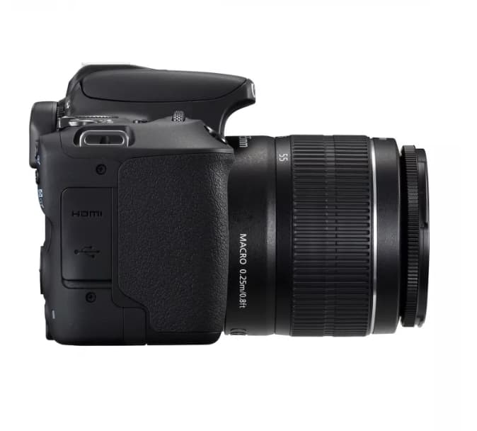 Фотоаппарат Canon EOS 200D Kit EF-S 18-55mm f/4-5.6 IS STM, черный