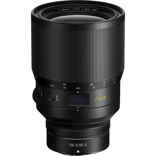 Объектив Nikon NIKKOR Z 58mm f/0.95 S Noct, чёрный