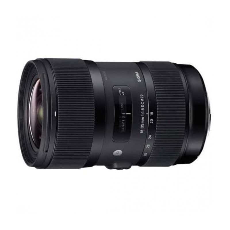 Объектив Sigma AF 18-35mm f/1.8 DC HSM Art Canon EF-S, чёрный