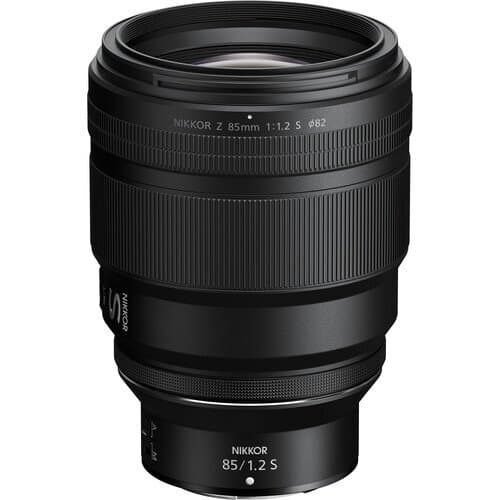 Объектив Nikon NIKKOR Z 85mm f/1.2 S, чёрный