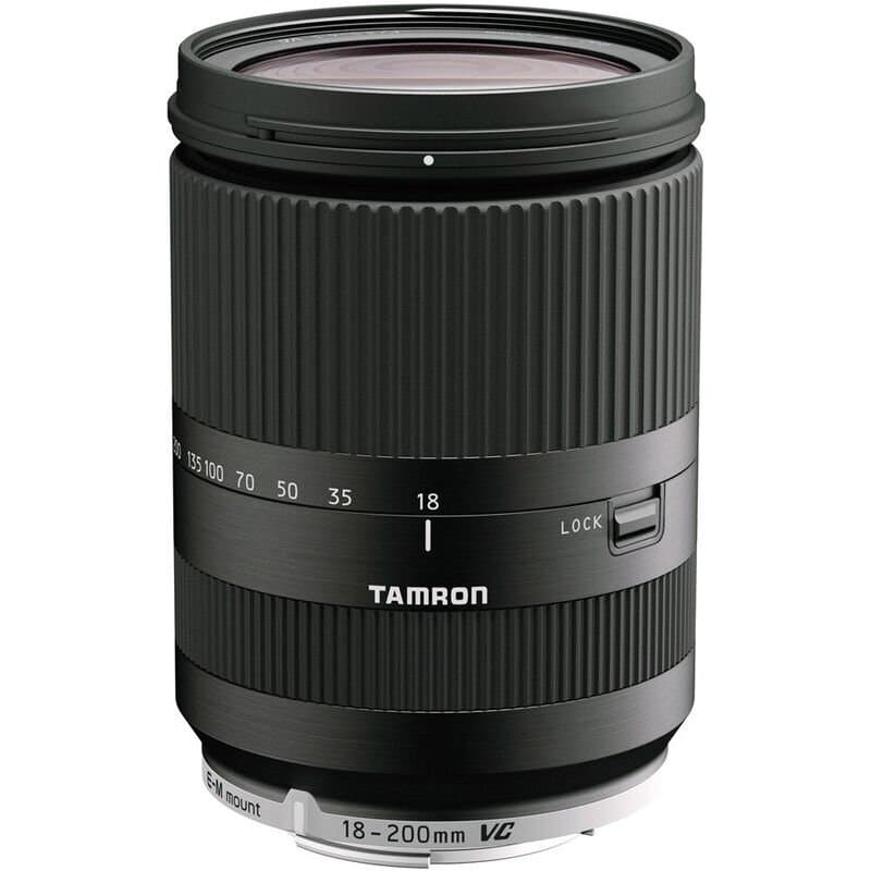 Объектив Tamron AF 18-200mm F/3.5-6.3 Di III VC Canon EF-M, чёрный