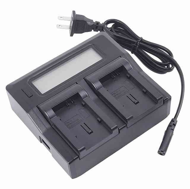 Двойное зарядное устройство с инфо индикатором для CANON BP-808 + usb Charger