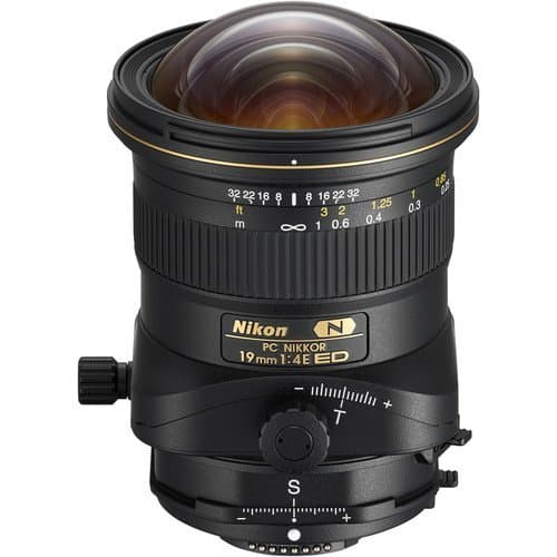 Объектив Nikon PC NIKKOR 19mm f/4E ED Tilt-Shift, чёрный