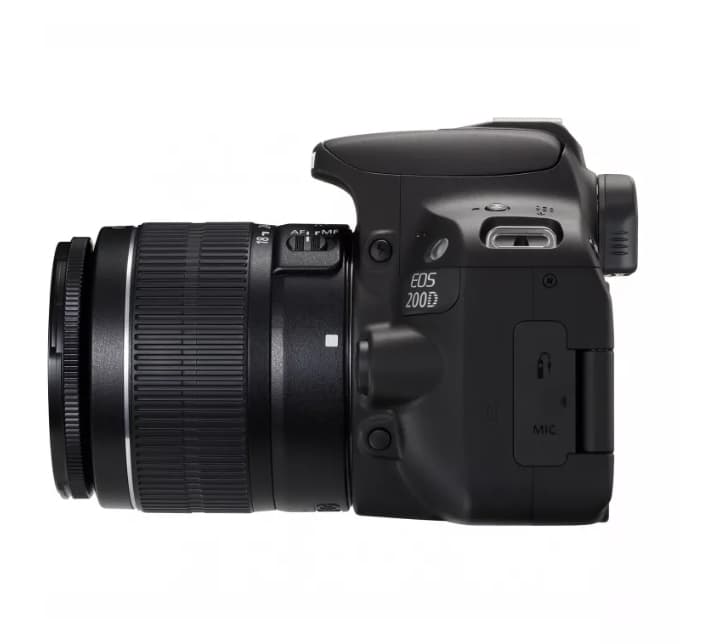 Фотоаппарат Canon EOS 200D Kit EF-S 18-55mm f/4-5.6 IS STM, черный