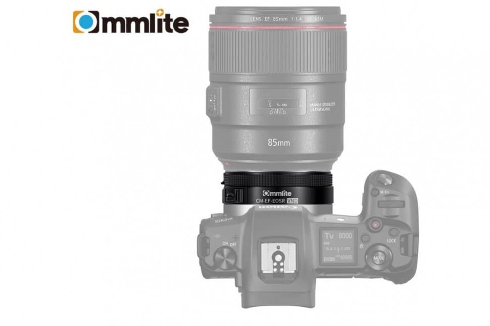 Commlite CM-EF-EOSR VND (Переходное кольцо для EF/EF-S объектив на EOSR/RF с Variable ND фильтра)