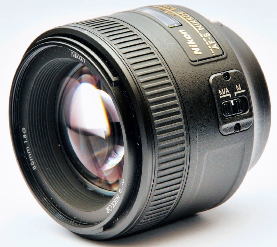 Объектив Nikon AF-S NIKKOR 85mm f/1.8G, чёрный