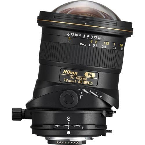 Объектив Nikon PC NIKKOR 19mm f/4E ED Tilt-Shift, чёрный
