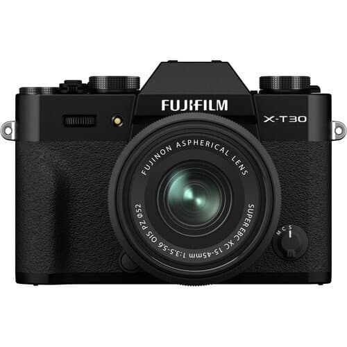 Фотоаппарат Fujifilm X-T30 II kit 15-45mm, чёрный (Меню на русском языке)