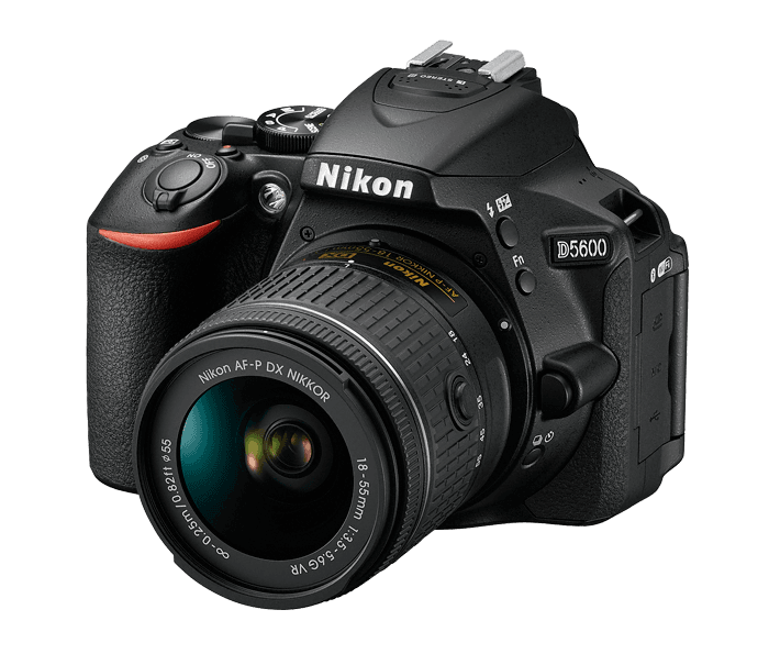 Фотоаппарат Nikon D5600 Kit AF-P 18-55mm f/3.5-5.6 VR, черный