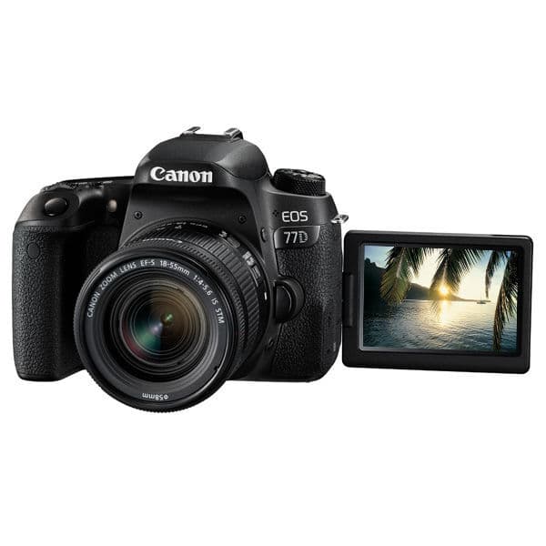 Фотоаппарат Canon EOS 77D Kit EF-S 18-55mm f/4-5.6 IS STM