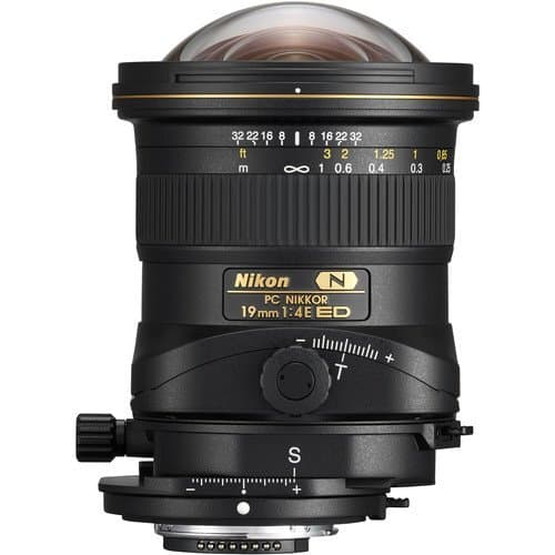 Объектив Nikon PC NIKKOR 19mm f/4E ED Tilt-Shift, чёрный