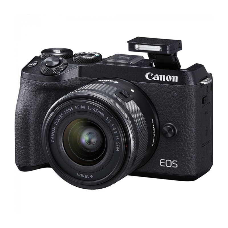 Фотоаппарат Canon EOS M6 MKII + 15-45mm f/3.5-6.3 IS STM Black